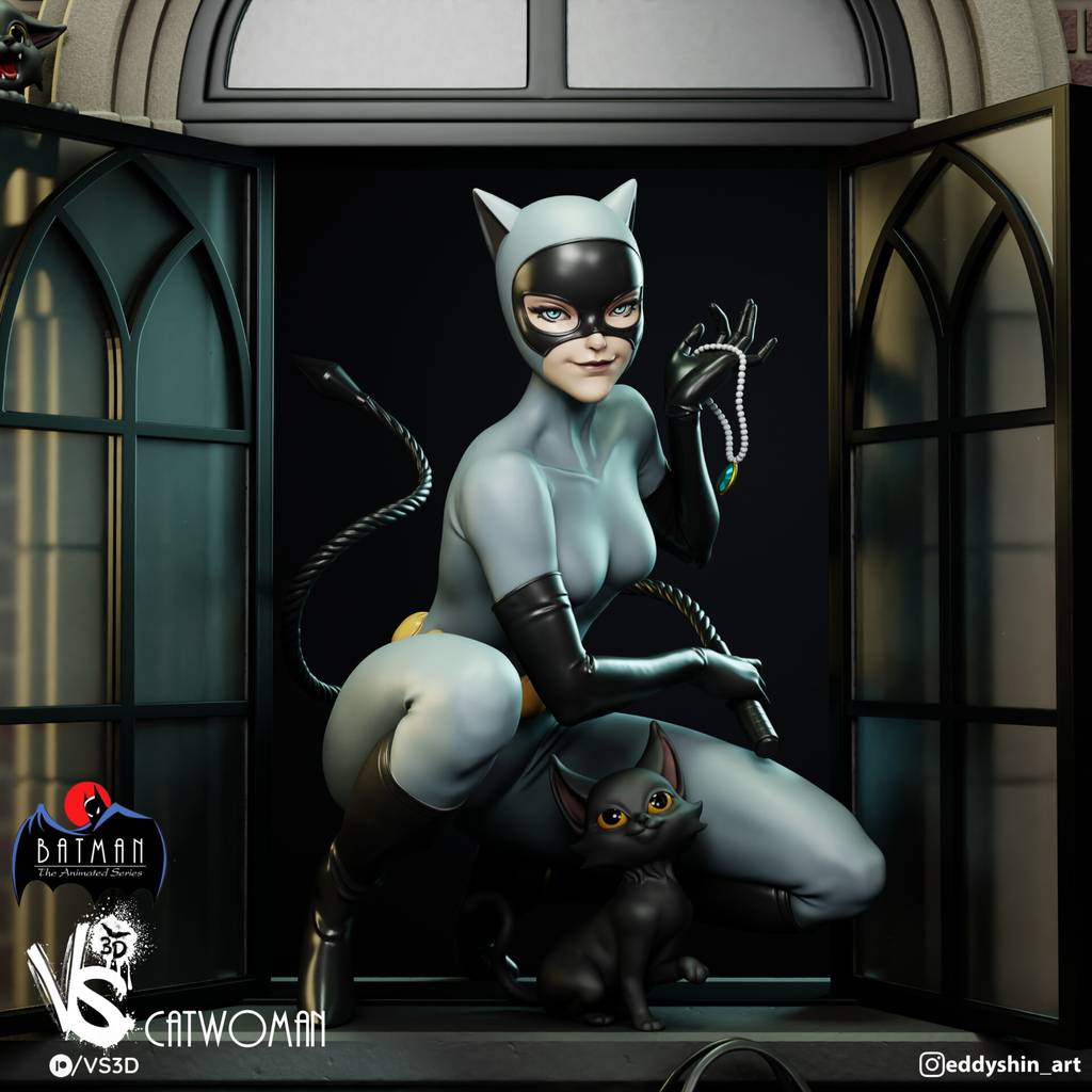 P站图纸印象馆 DC漫画 猫女 DC漫画 猫女