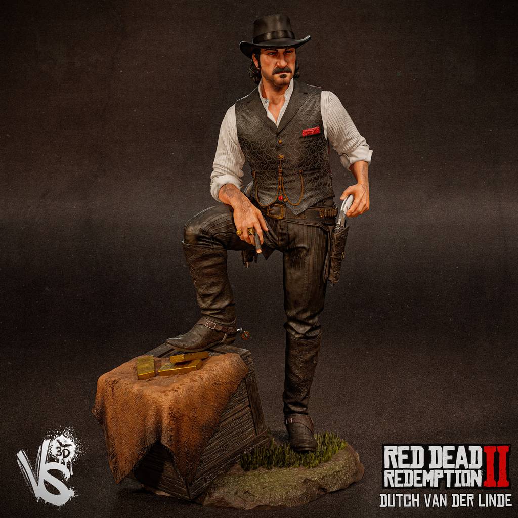 P站图纸印象馆 荒野大镖客 达奇·范德林德 荒野大镖客 达奇·范德林德