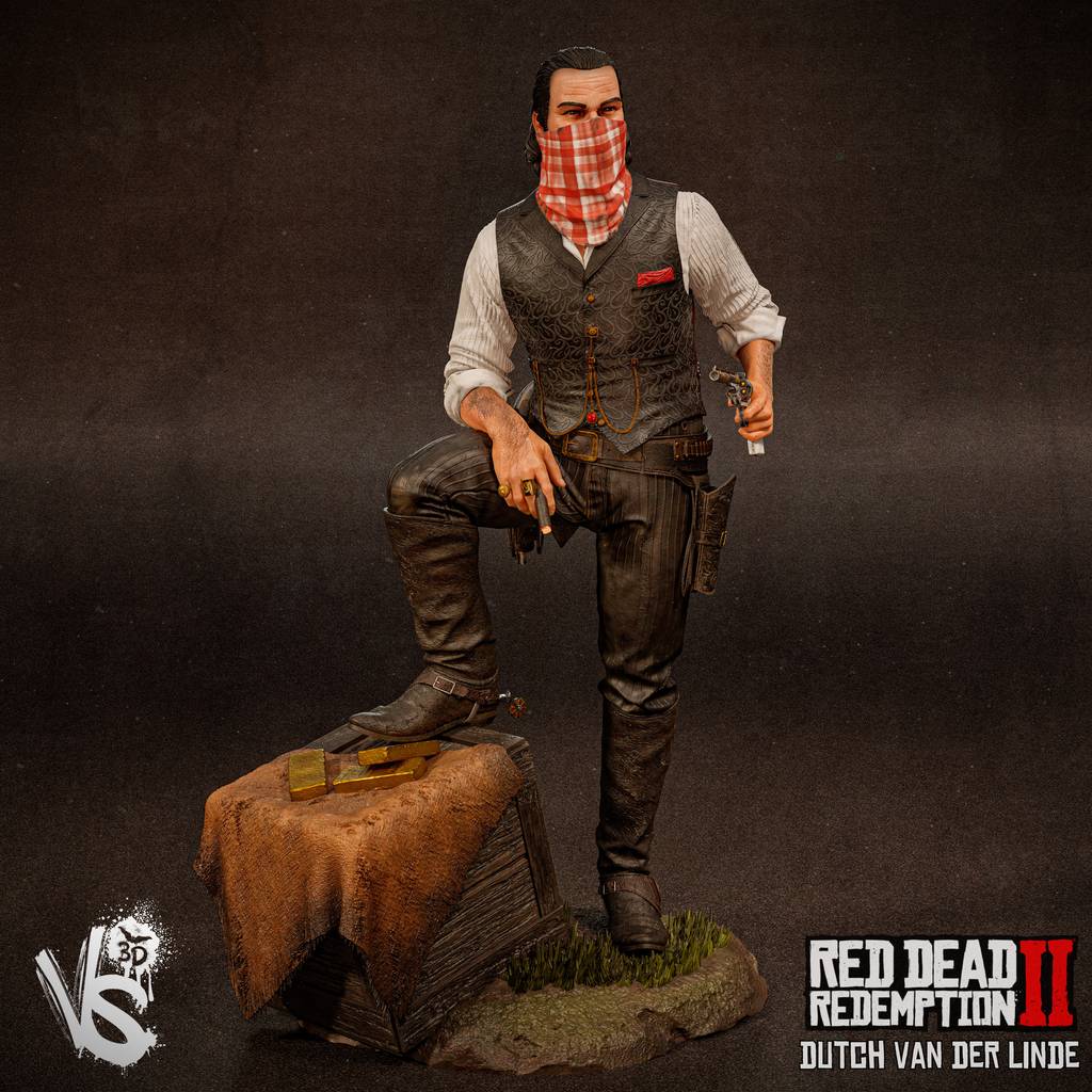 P站图纸印象馆 荒野大镖客 达奇·范德林德 荒野大镖客 达奇·范德林德