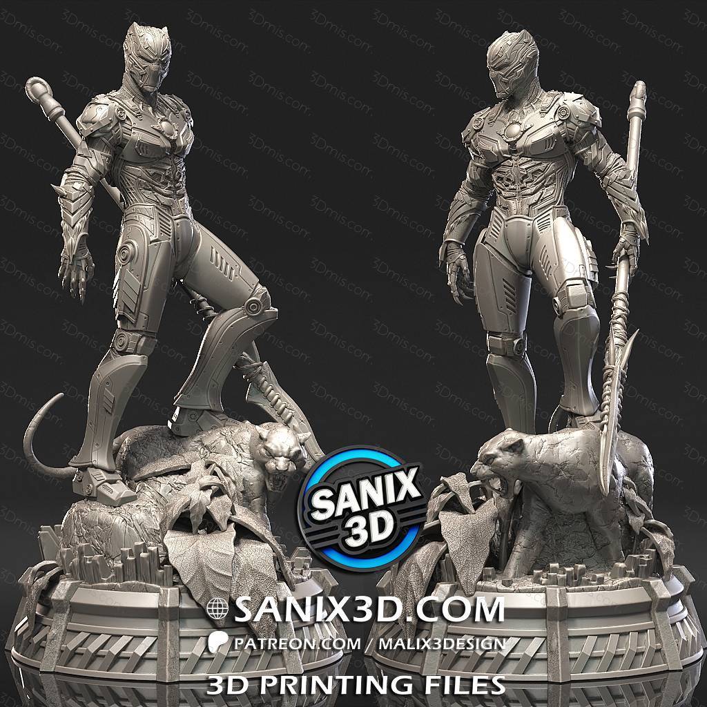 Sanix3d 漫威 黑豹