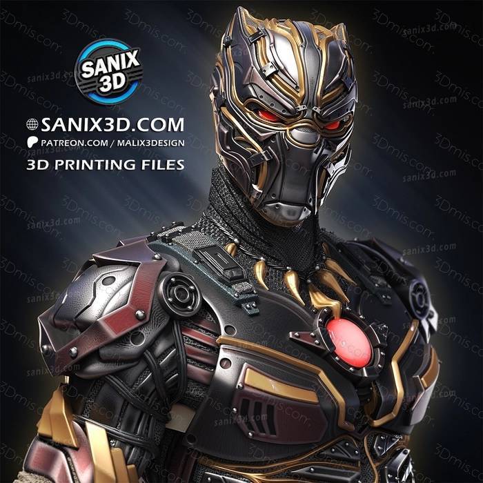 Sanix3d 漫威 黑豹