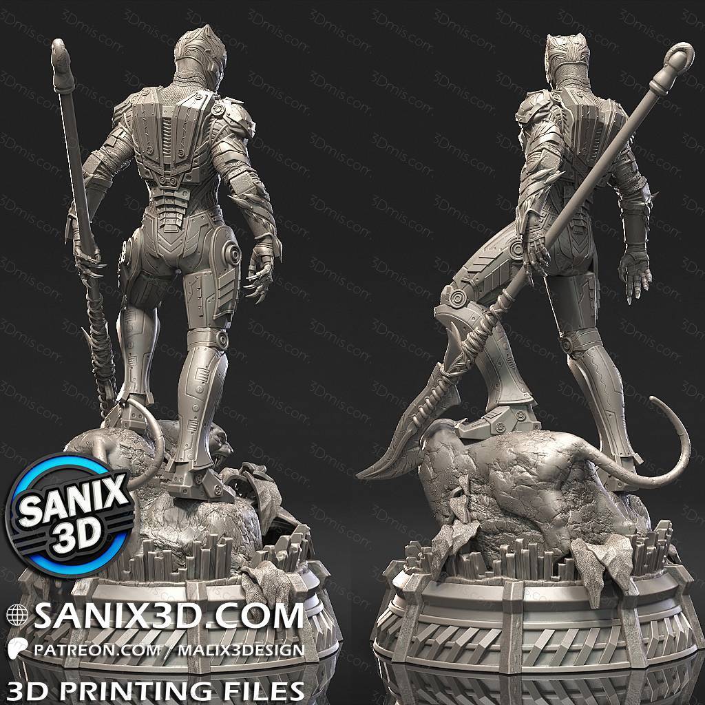 Sanix3d 漫威 黑豹