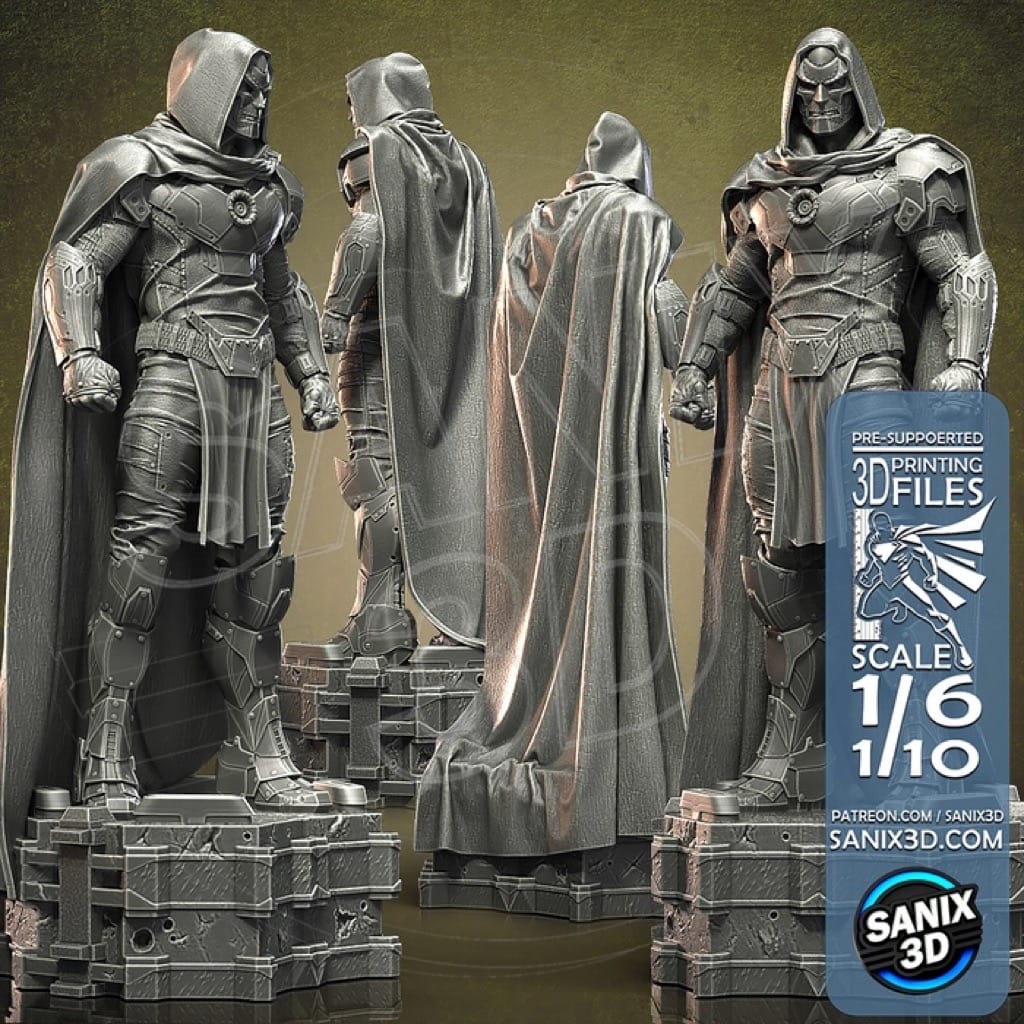 P站图纸印象馆 Sanix3d 漫威 毁灭博士 Sanix3d 漫威 毁灭博士