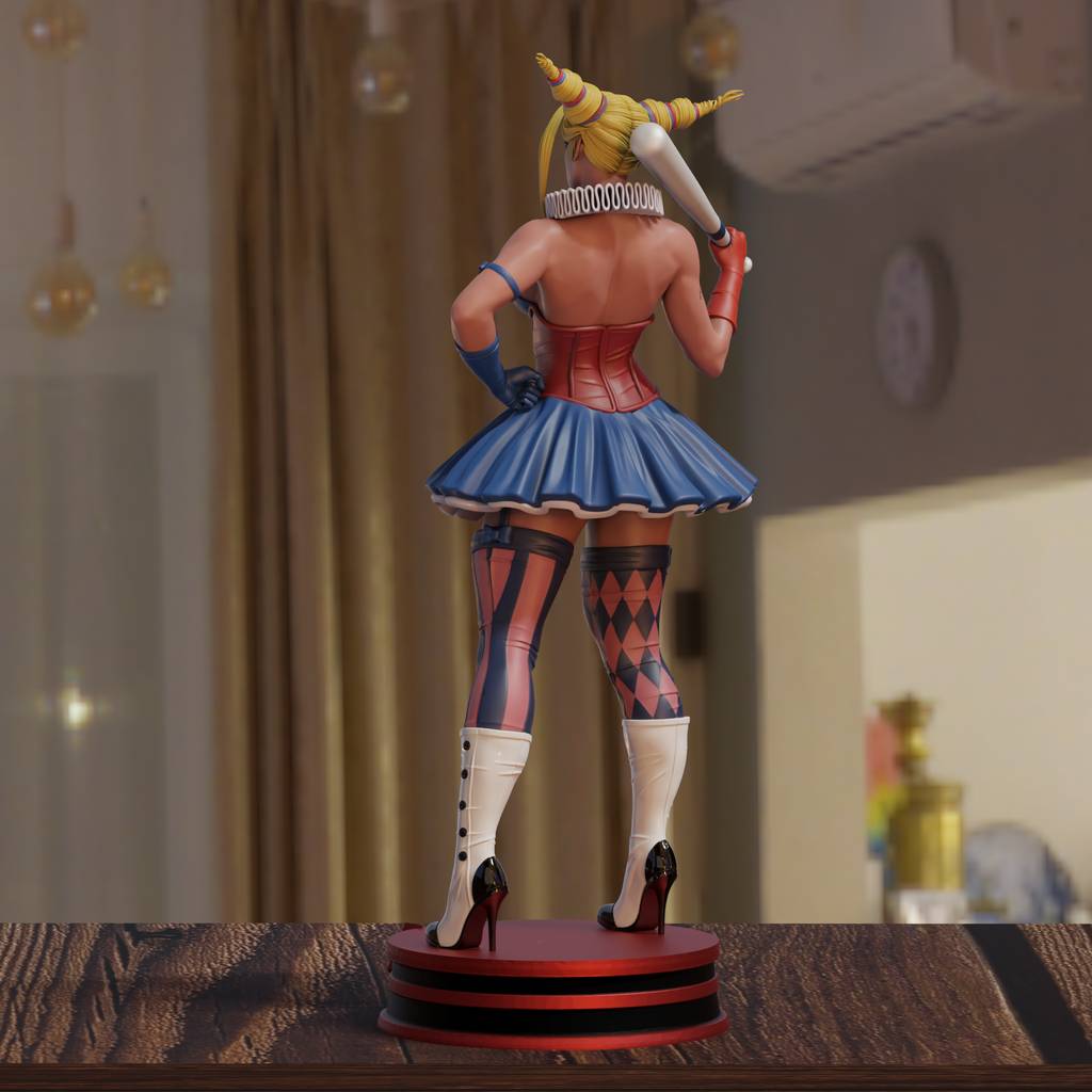 P站图纸印象馆 BrunoArt3D DC漫画 哈利·奎恩 BrunoArt3D DC漫画 哈利·奎恩