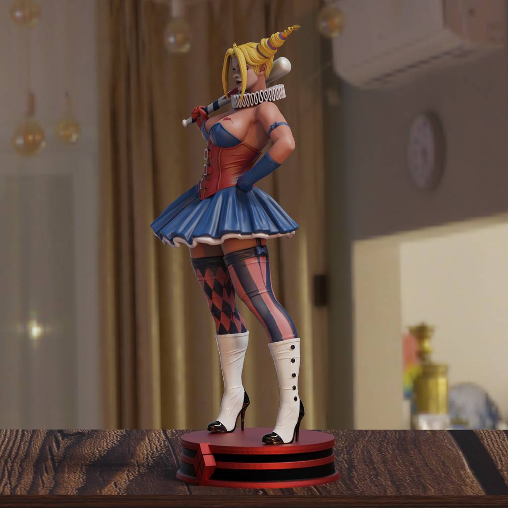 P站图纸印象馆 BrunoArt3D DC漫画 哈利·奎恩 BrunoArt3D DC漫画 哈利·奎恩