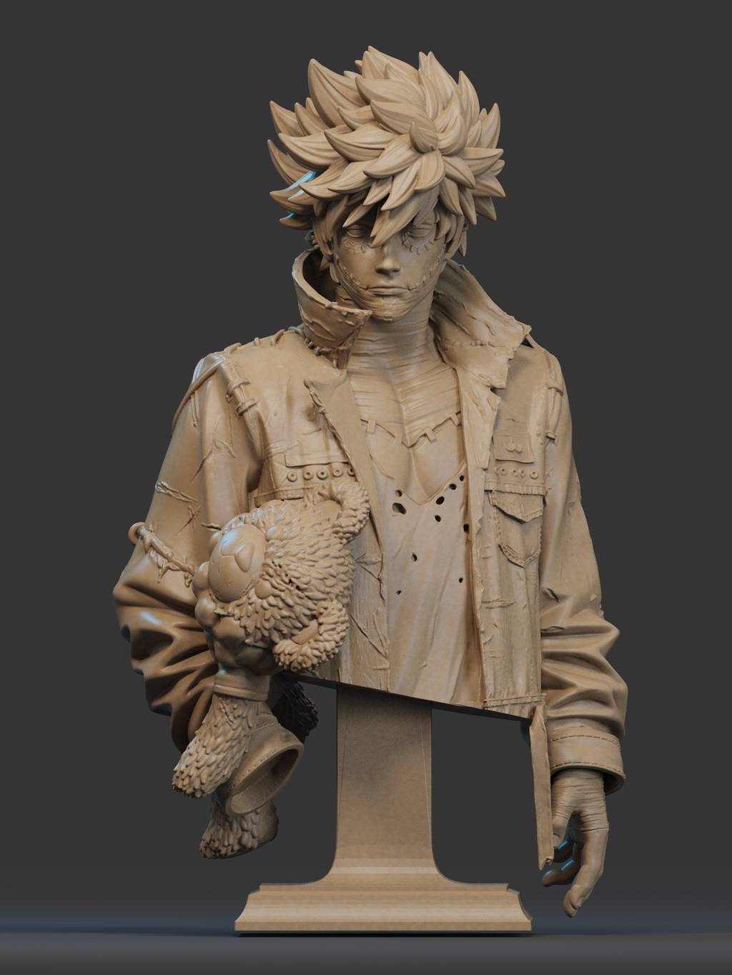 P站图纸印象馆 CA3D 24年11月半身像合集 CA3D 24年11月半身像合集