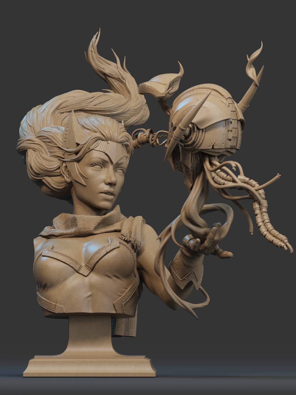 P站图纸印象馆 CA3D 24年11月半身像合集 CA3D 24年11月半身像合集