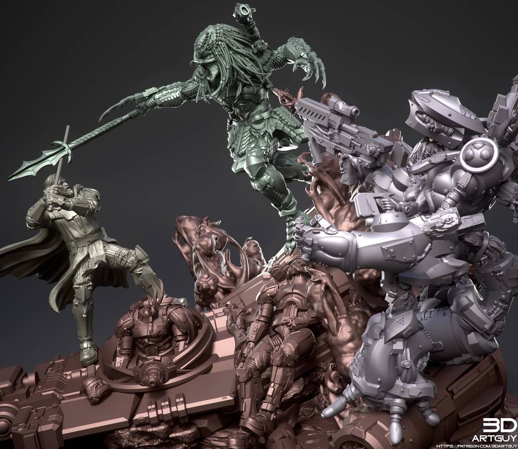 P站图纸印象馆 3DArtGuy 星际战斗 3DArtGuy 星际战斗