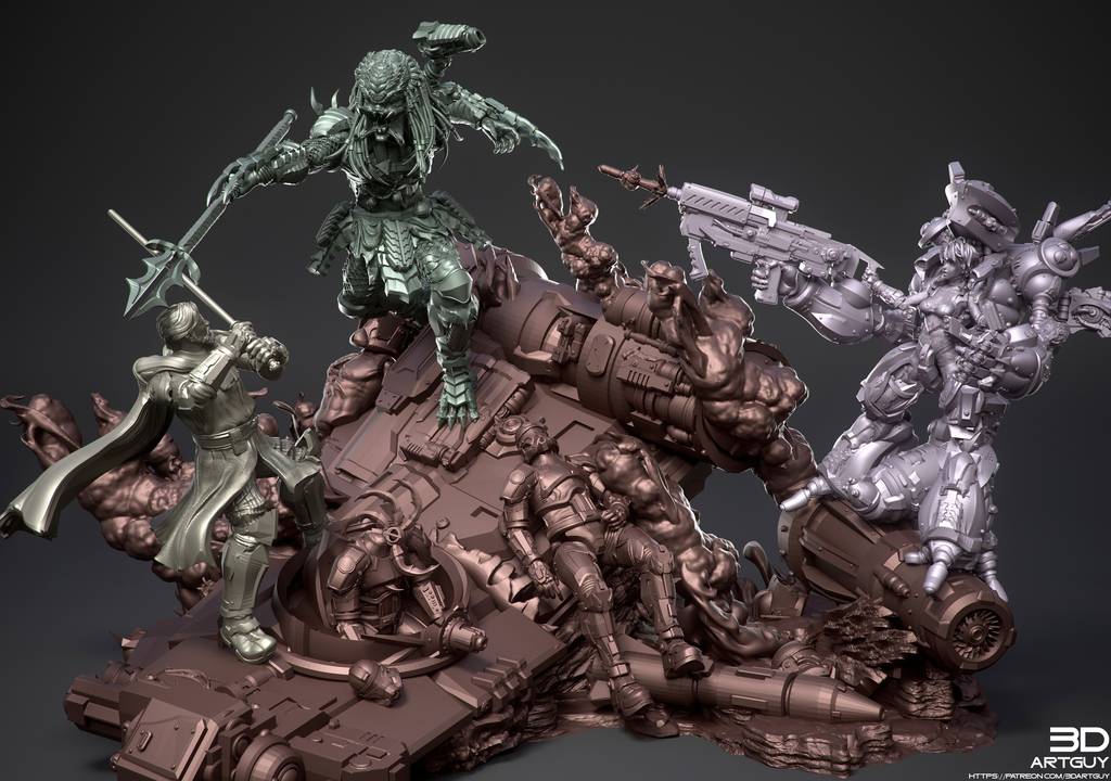 P站图纸印象馆 3DArtGuy 星际战斗 3DArtGuy 星际战斗