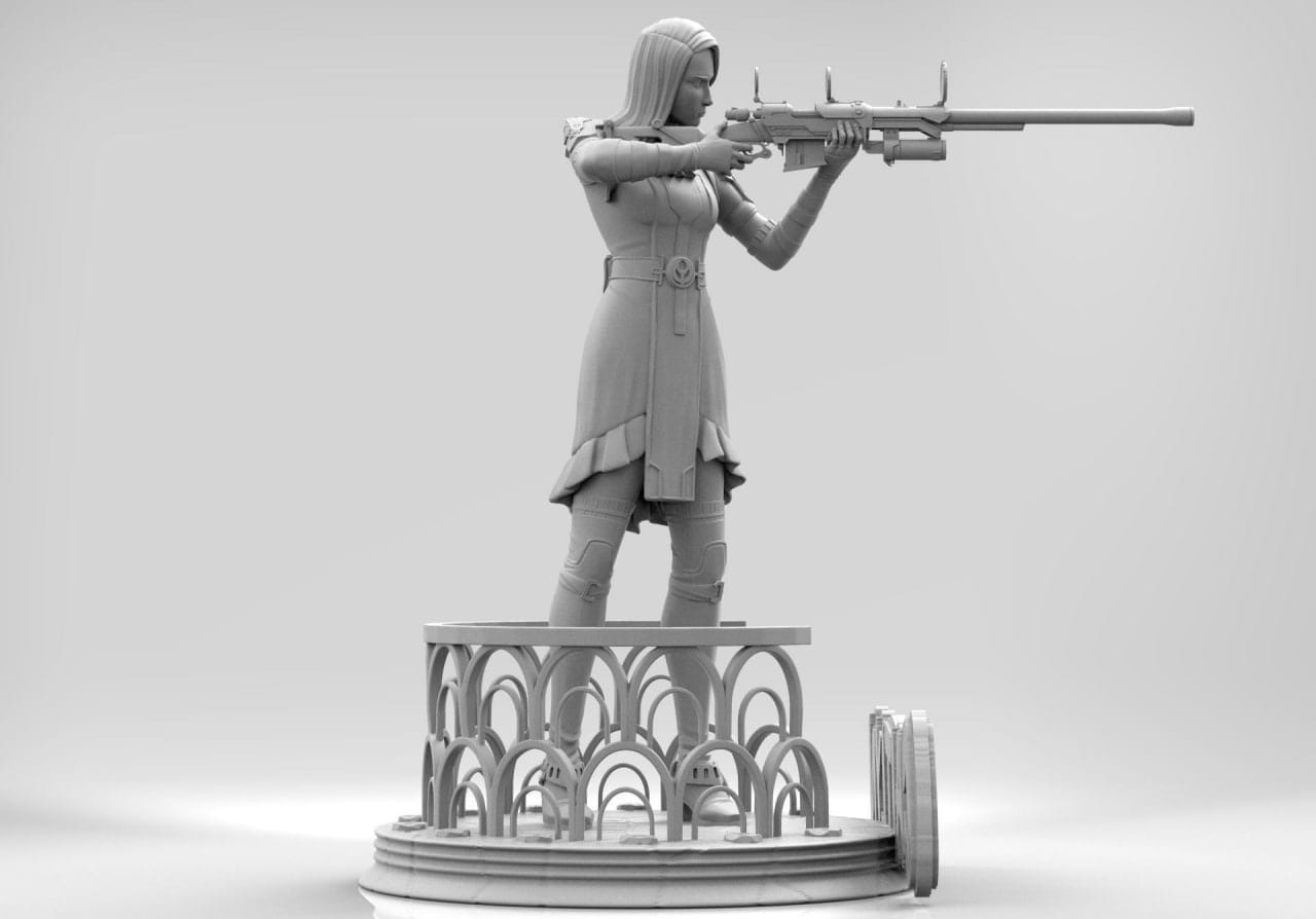 P站图纸印象馆 英雄联盟 皮城女警·凯特琳 英雄联盟 皮城女警·凯特琳