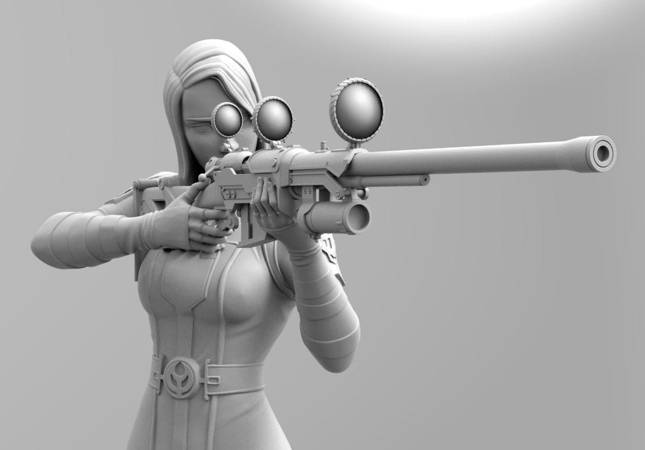 P站图纸印象馆 英雄联盟 皮城女警·凯特琳 英雄联盟 皮城女警·凯特琳