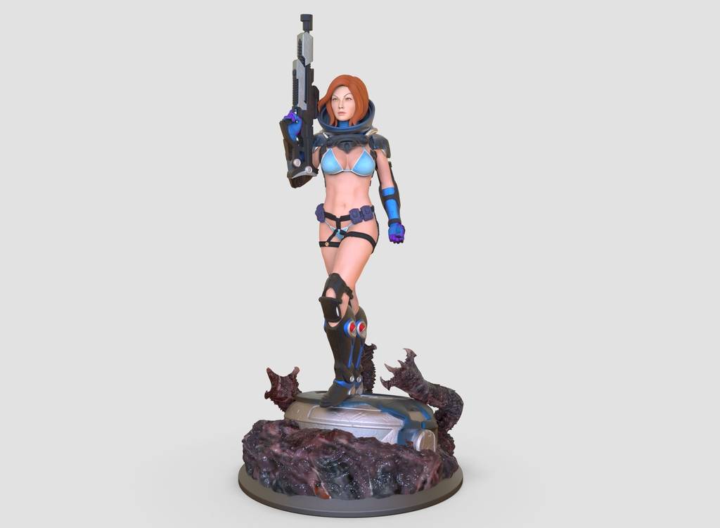 P站图纸印象馆 Artifex3d 太空战士 Artifex3d 太空战士