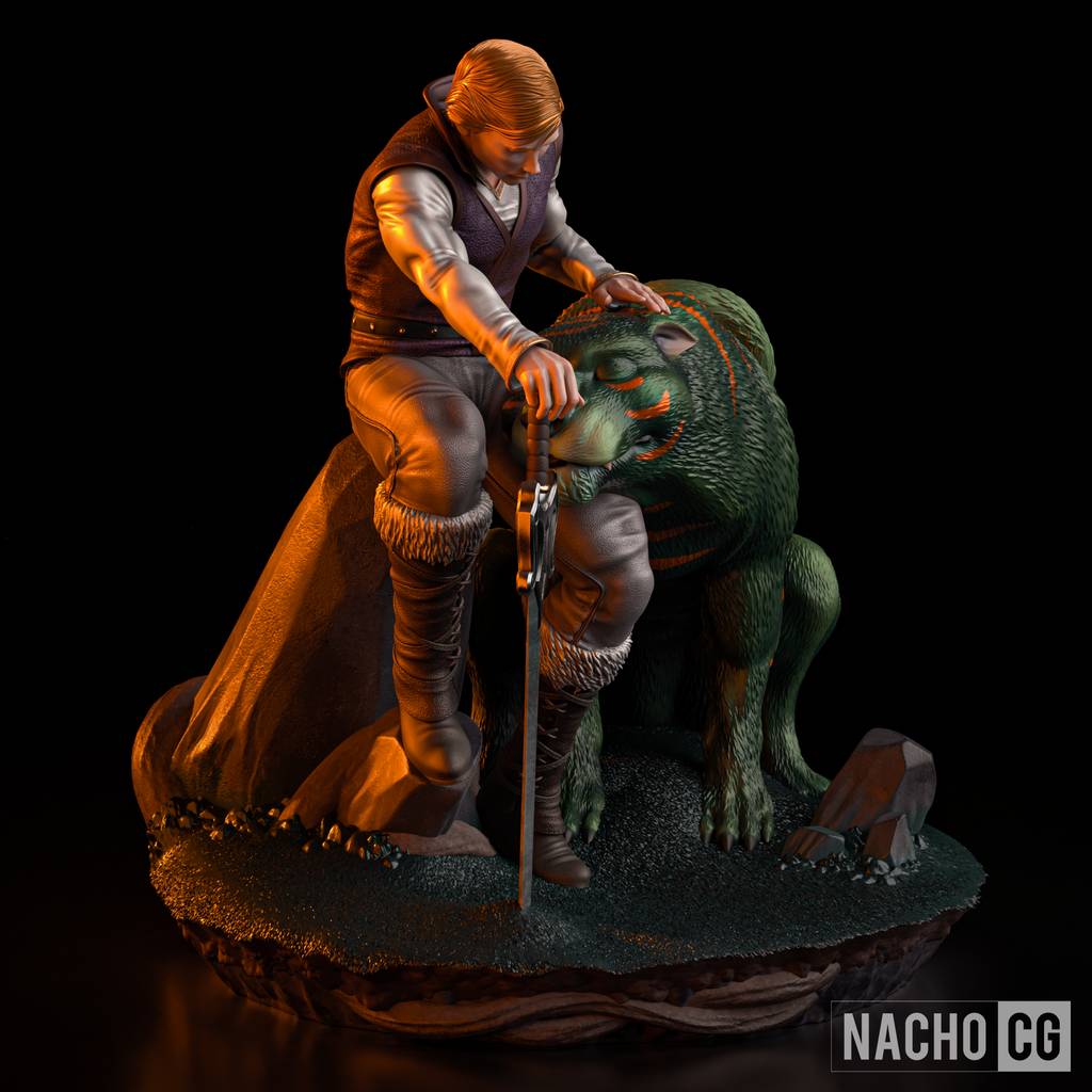 P站图纸印象馆 Nacho CG 宇宙的巨人希曼 亚当王子和太空虎 Nacho CG 宇宙的巨人希曼 亚当王子和太空虎