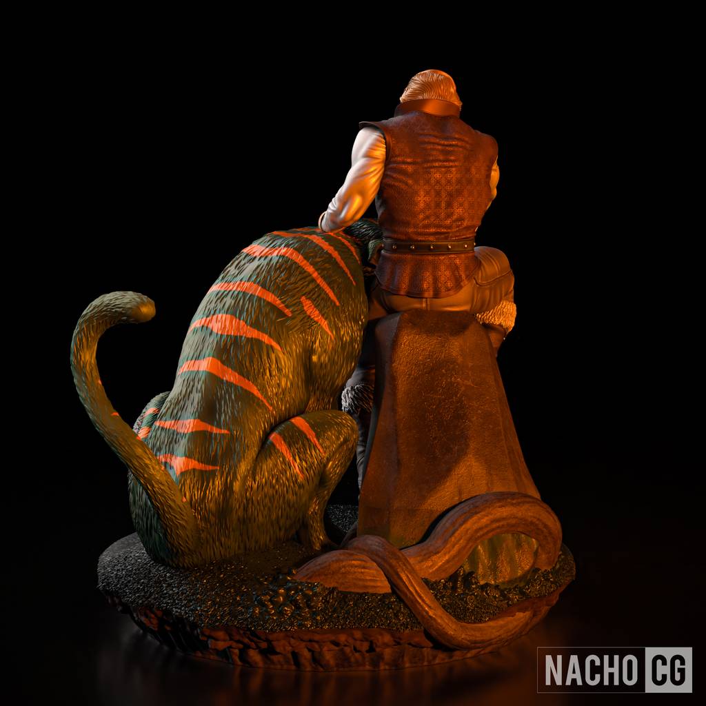 P站图纸印象馆 Nacho CG 宇宙的巨人希曼 亚当王子和太空虎 Nacho CG 宇宙的巨人希曼 亚当王子和太空虎