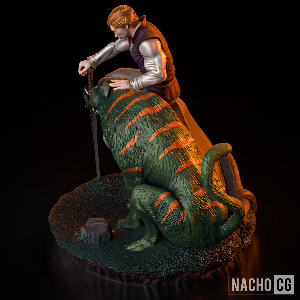 P站图纸印象馆 Nacho CG 宇宙的巨人希曼 亚当王子和太空虎 Nacho CG 宇宙的巨人希曼 亚当王子和太空虎