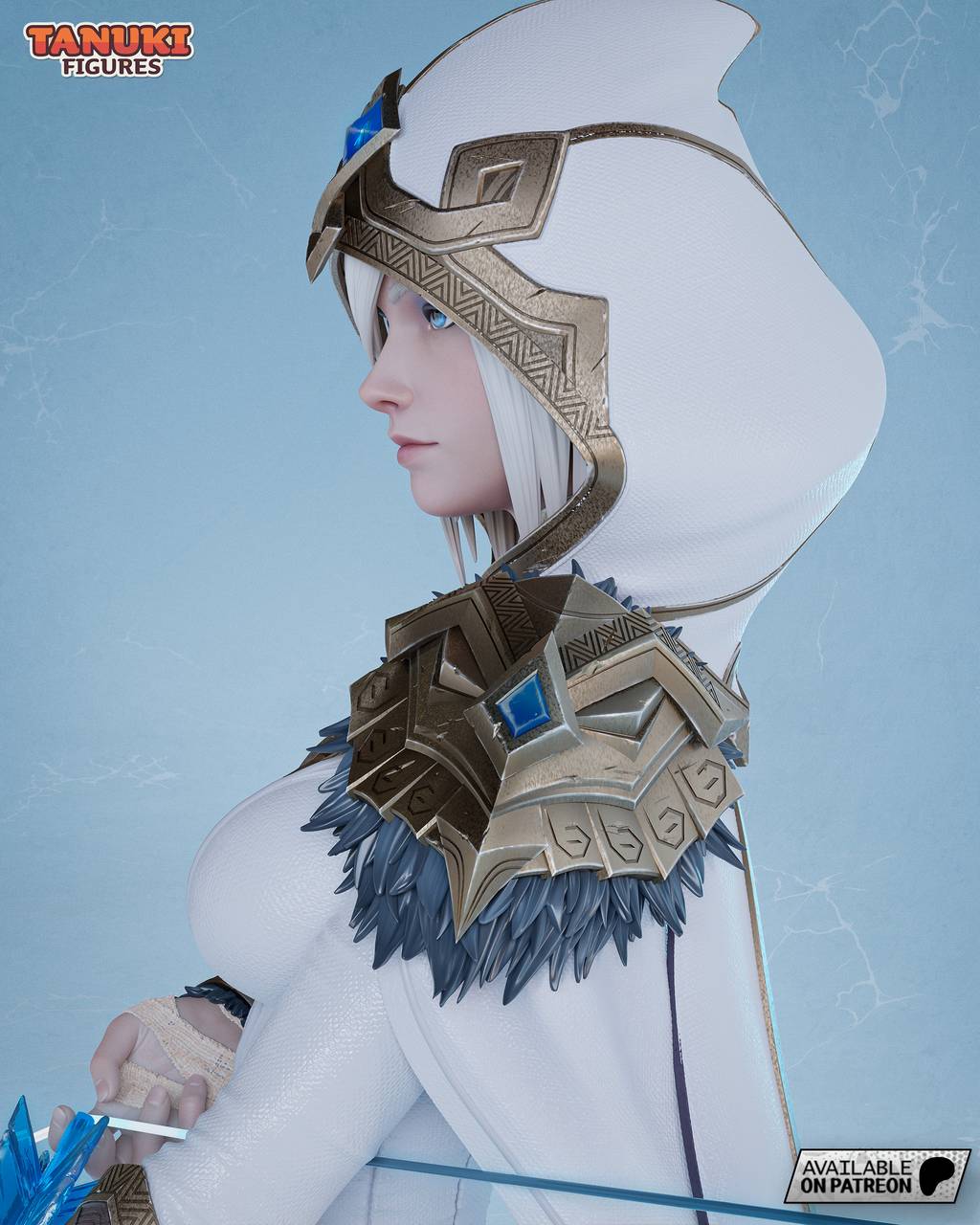 P站图纸印象馆 Tanuki Figures 英雄联盟 寒冰射手·艾希 Tanuki Figures 英雄联盟 寒冰射手·艾希