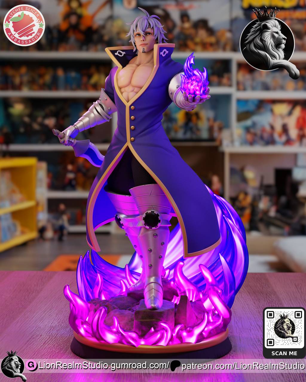 P站图纸印象馆 LionRealm 七大罪 艾斯塔罗萨 LionRealm 七大罪 艾斯塔罗萨