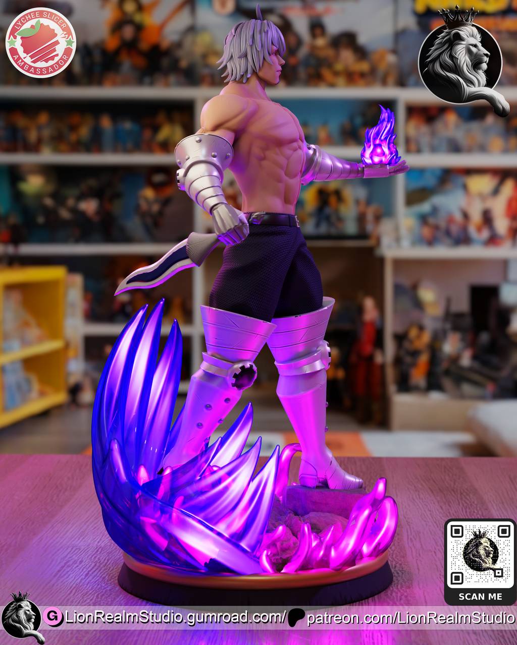 P站图纸印象馆 LionRealm 七大罪 艾斯塔罗萨 LionRealm 七大罪 艾斯塔罗萨