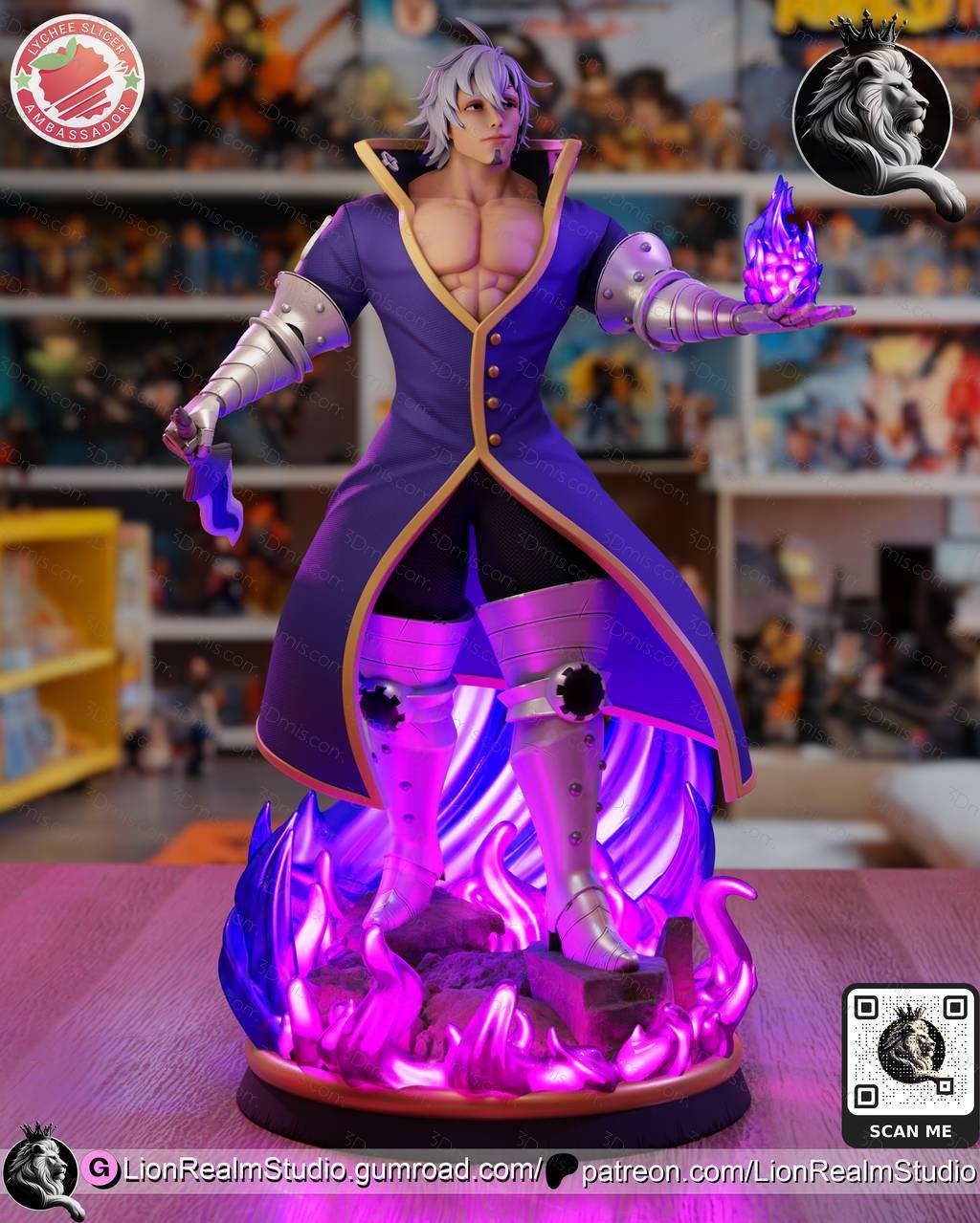 P站图纸印象馆 LionRealm 七大罪 艾斯塔罗萨 LionRealm 七大罪 艾斯塔罗萨