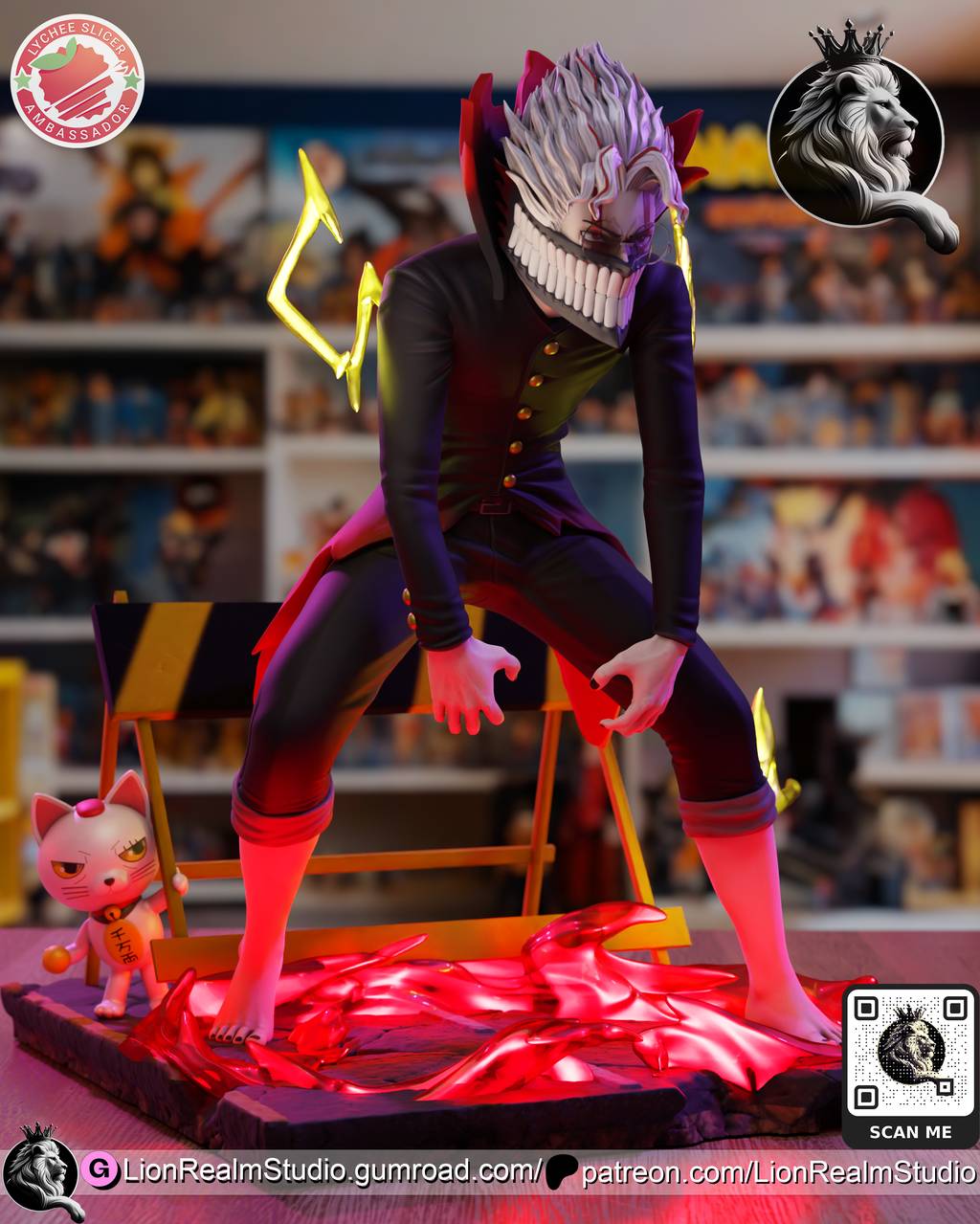 P站图纸印象馆 LionRealm 当哒当 高仓健 LionRealm 当哒当 高仓健