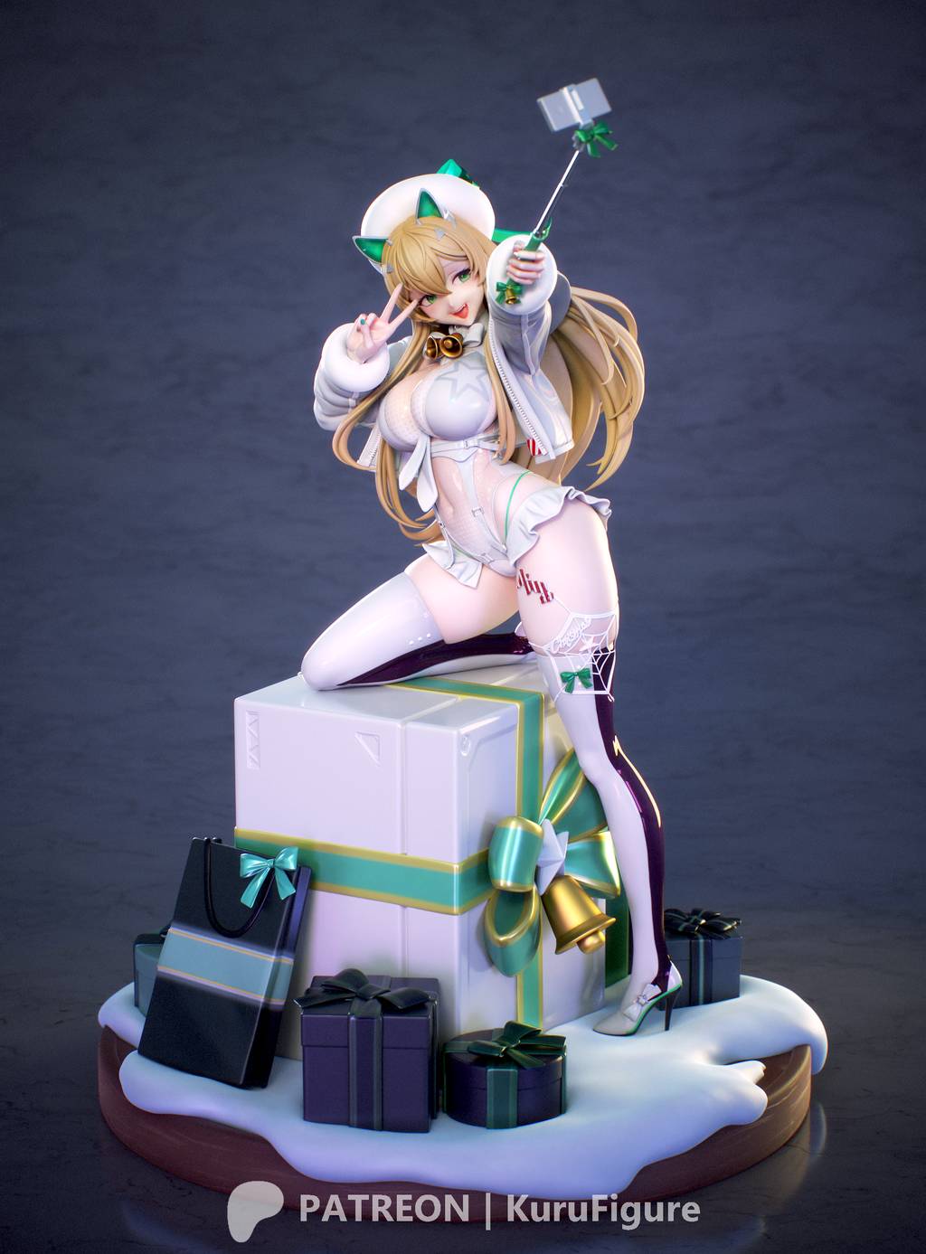 P站图纸印象馆 Kuru Figure 胜利女神nikke 露菲 Kuru Figure 胜利女神nikke 露菲