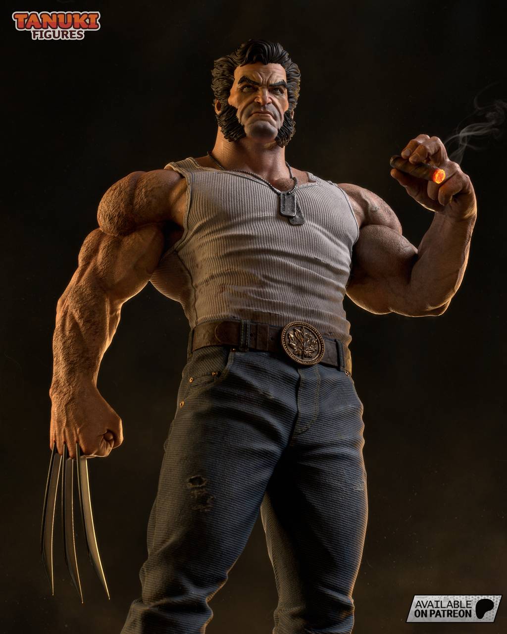P站图纸印象馆 Tanuki Figures 漫威 金钢狼洛根 Tanuki Figures 漫威 金钢狼洛根