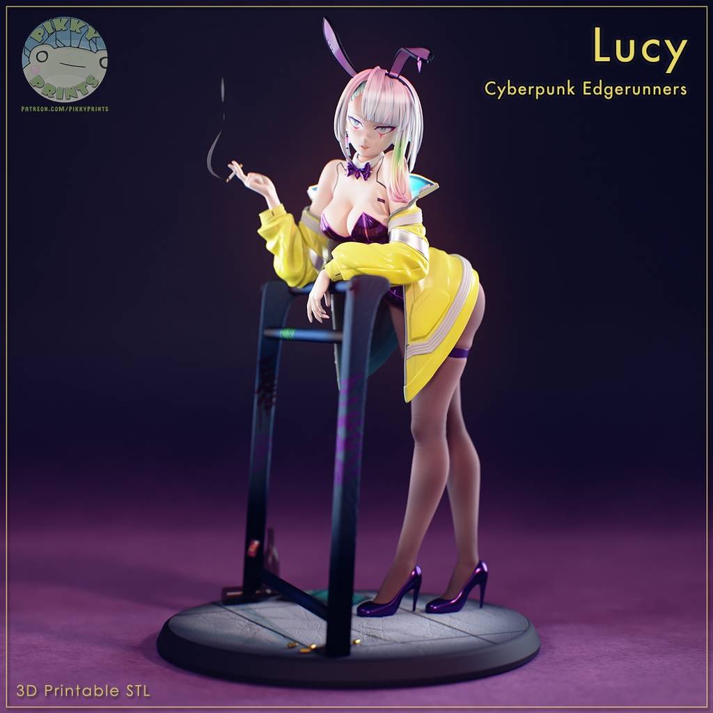 P站图纸印象馆 Pikitty 赛博朋克 边缘行者 露西 Pikitty 赛博朋克 边缘行者 露西