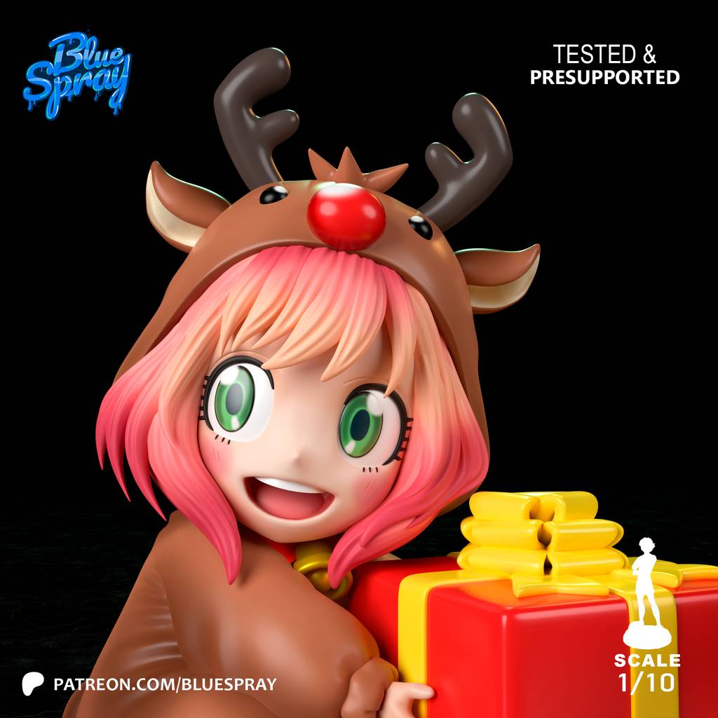 P站图纸印象馆 Blue Spray 间谍过家家 阿尼亚·福杰 Blue Spray 间谍过家家 阿尼亚·福杰