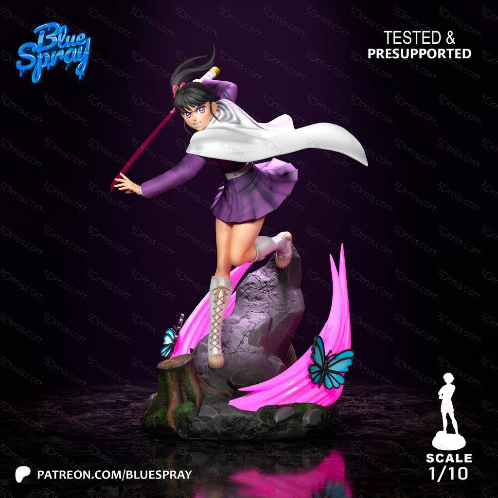 Blue Spray 鬼灭之刃 栗花落香奈乎