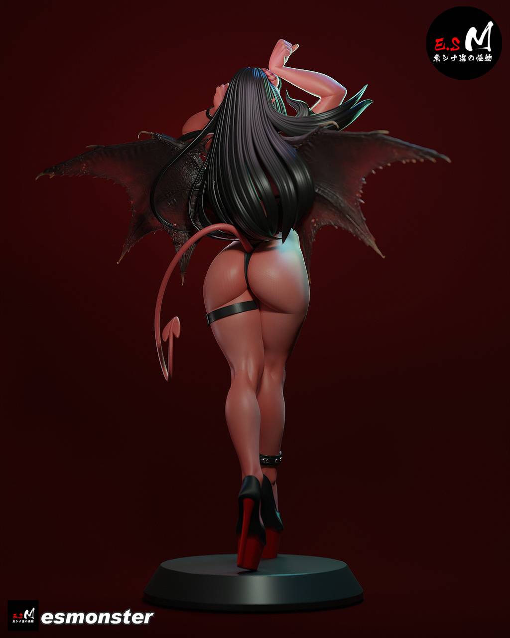 P站图纸印象馆 ESMonster 梅露魅魔 ESMonster 梅露魅魔