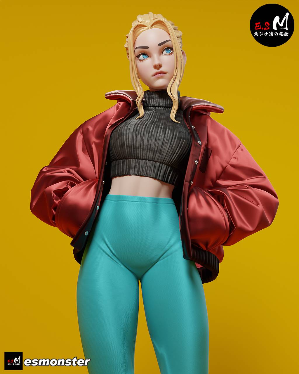 P站图纸印象馆 ESMonster 现代版美猴王 ESMonster 现代版美猴王