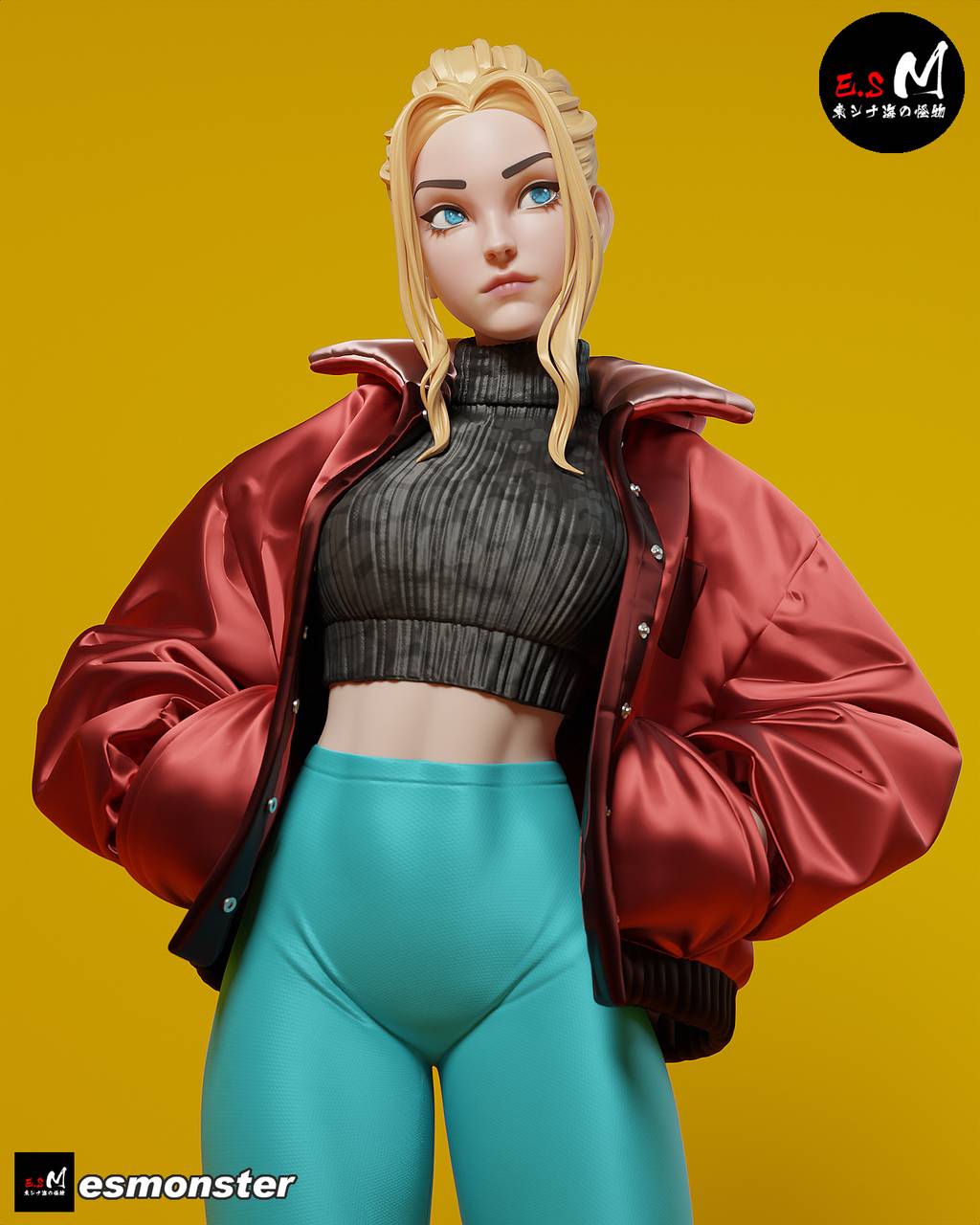 P站图纸印象馆 ESMonster 现代版美猴王 ESMonster 现代版美猴王