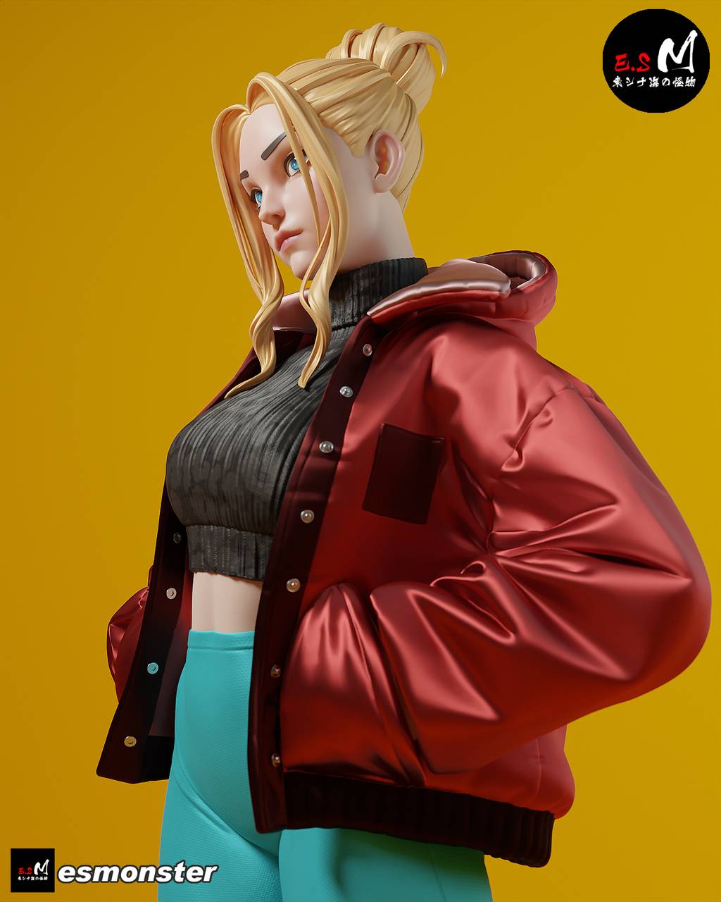 P站图纸印象馆 ESMonster 现代版美猴王 ESMonster 现代版美猴王