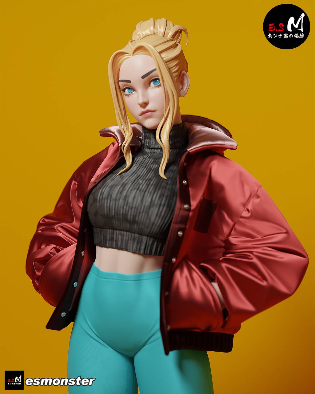 P站图纸印象馆 ESMonster 现代版美猴王 ESMonster 现代版美猴王