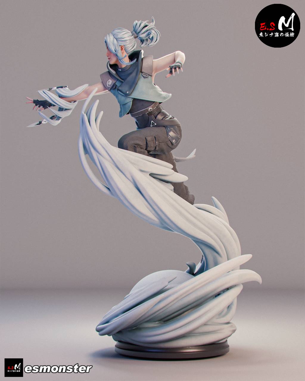 P站图纸印象馆 ESMonster 无畏契约 捷风 ESMonster 无畏契约 捷风