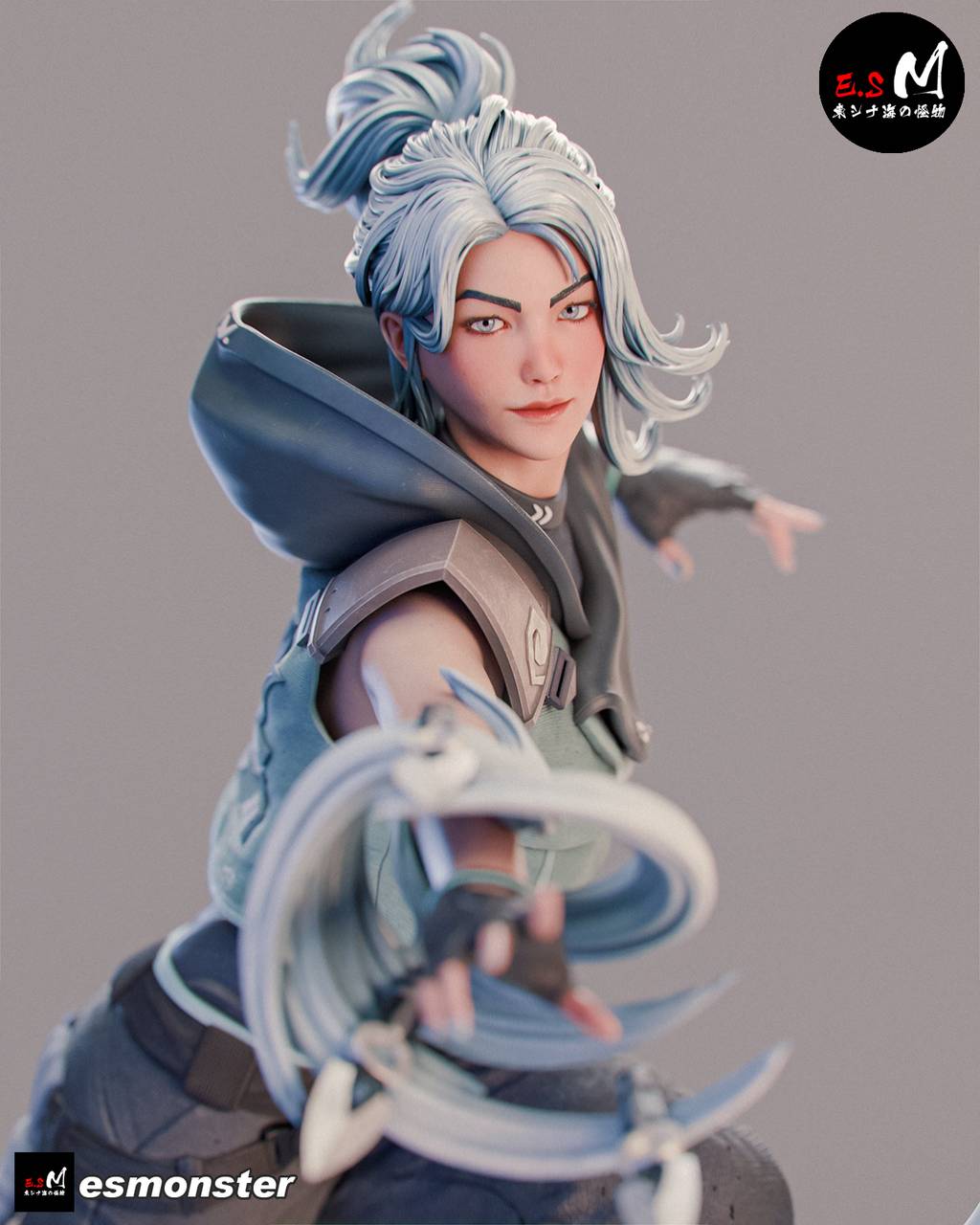 P站图纸印象馆 ESMonster 无畏契约 捷风 ESMonster 无畏契约 捷风