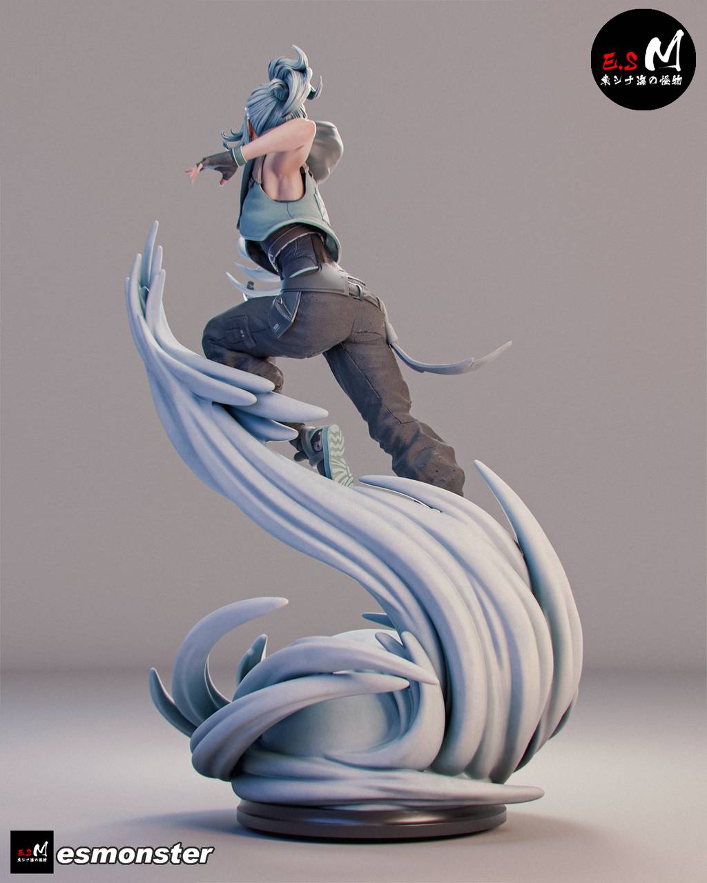 P站图纸印象馆 ESMonster 无畏契约 捷风 ESMonster 无畏契约 捷风