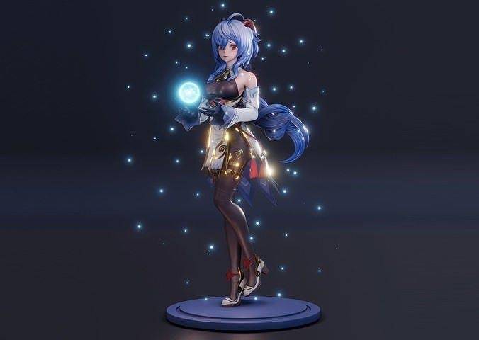 P站图纸印象馆 原神 甘雨 原神 甘雨