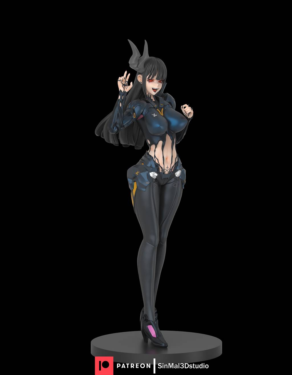 P站图纸印象馆 Sin3Dstudio 妮姬:胜利女神 贝西摩斯 Sin3Dstudio 妮姬:胜利女神 贝西摩斯