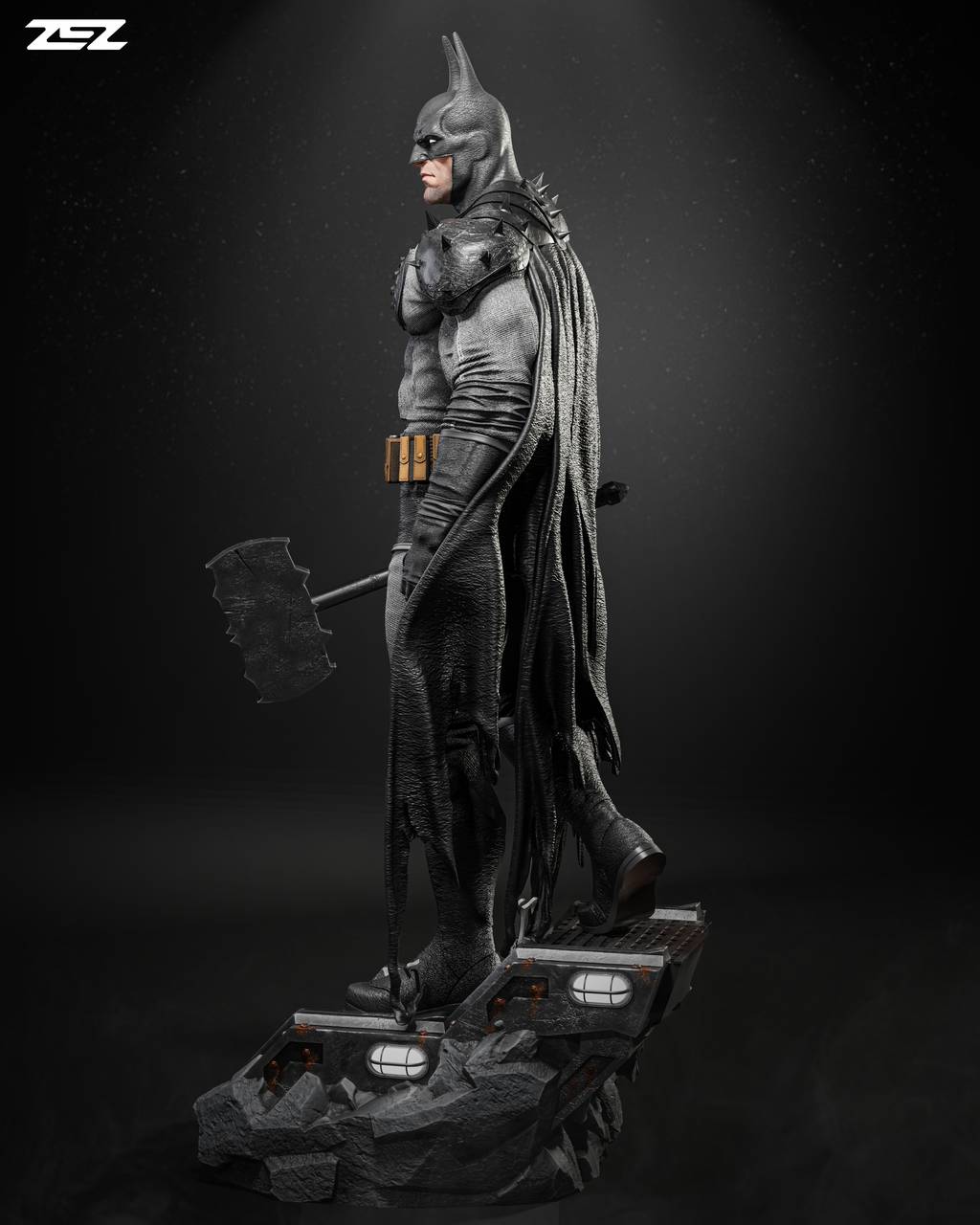 P站图纸印象馆 ZEZ STUDIOS DC漫画 蝙蝠侠 ZEZ STUDIOS DC漫画 蝙蝠侠