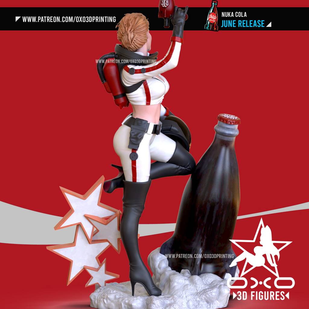 P站图纸印象馆 OXO3D 辐射 核子可乐女郎 OXO3D 辐射 核子可乐女郎