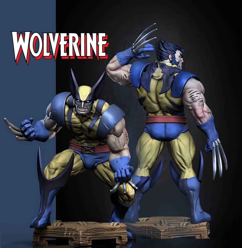 P站图纸印象馆 Dragun Studios 漫威 金钢狼 Dragun Studios 漫威 金钢狼