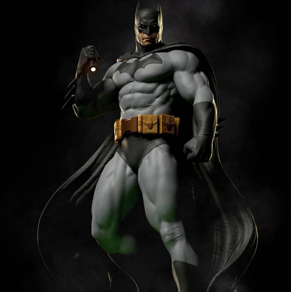 P站图纸印象馆 DC漫画 蝙蝠侠 DC漫画 蝙蝠侠