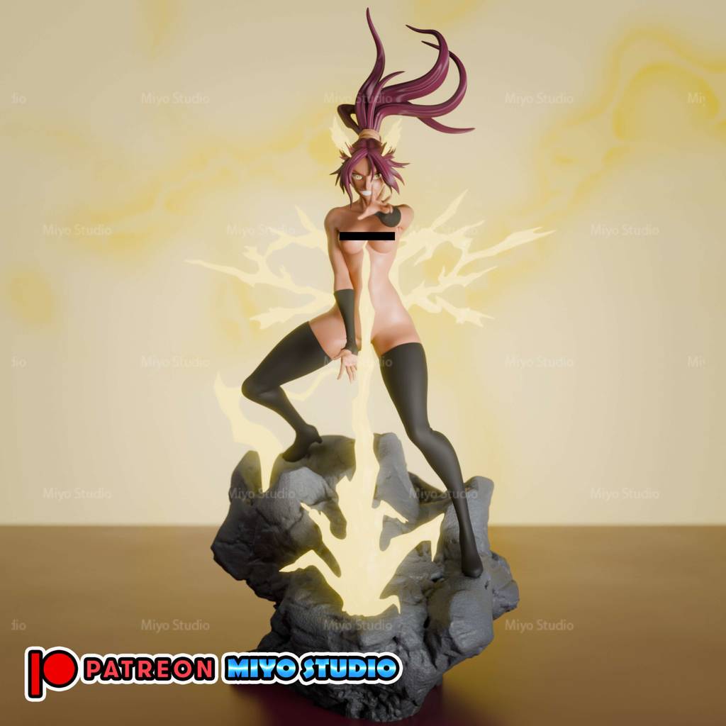 P站图纸印象馆 Miyo Studio 死神 四枫院夜一 Miyo Studio 死神 四枫院夜一