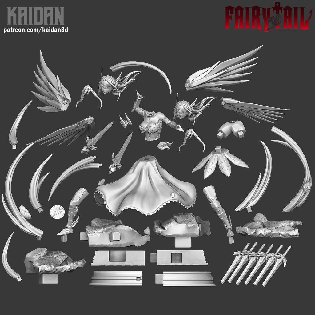 P站图纸印象馆 Kaidan 妖精的尾巴 艾尔莎·史卡雷特 Kaidan 妖精的尾巴 艾尔莎·史卡雷特