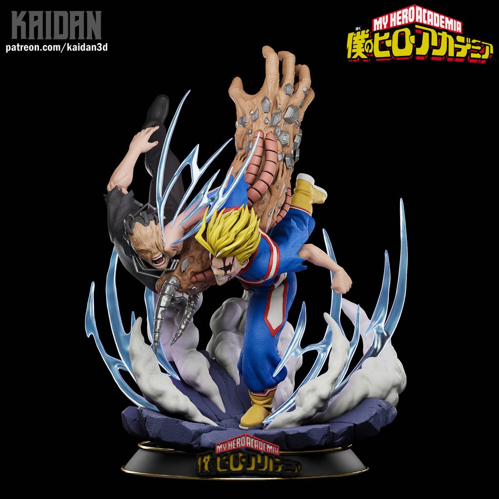 P站图纸印象馆 Kaidan 欧鲁迈特对战All For One Kaidan 欧鲁迈特对战All For One