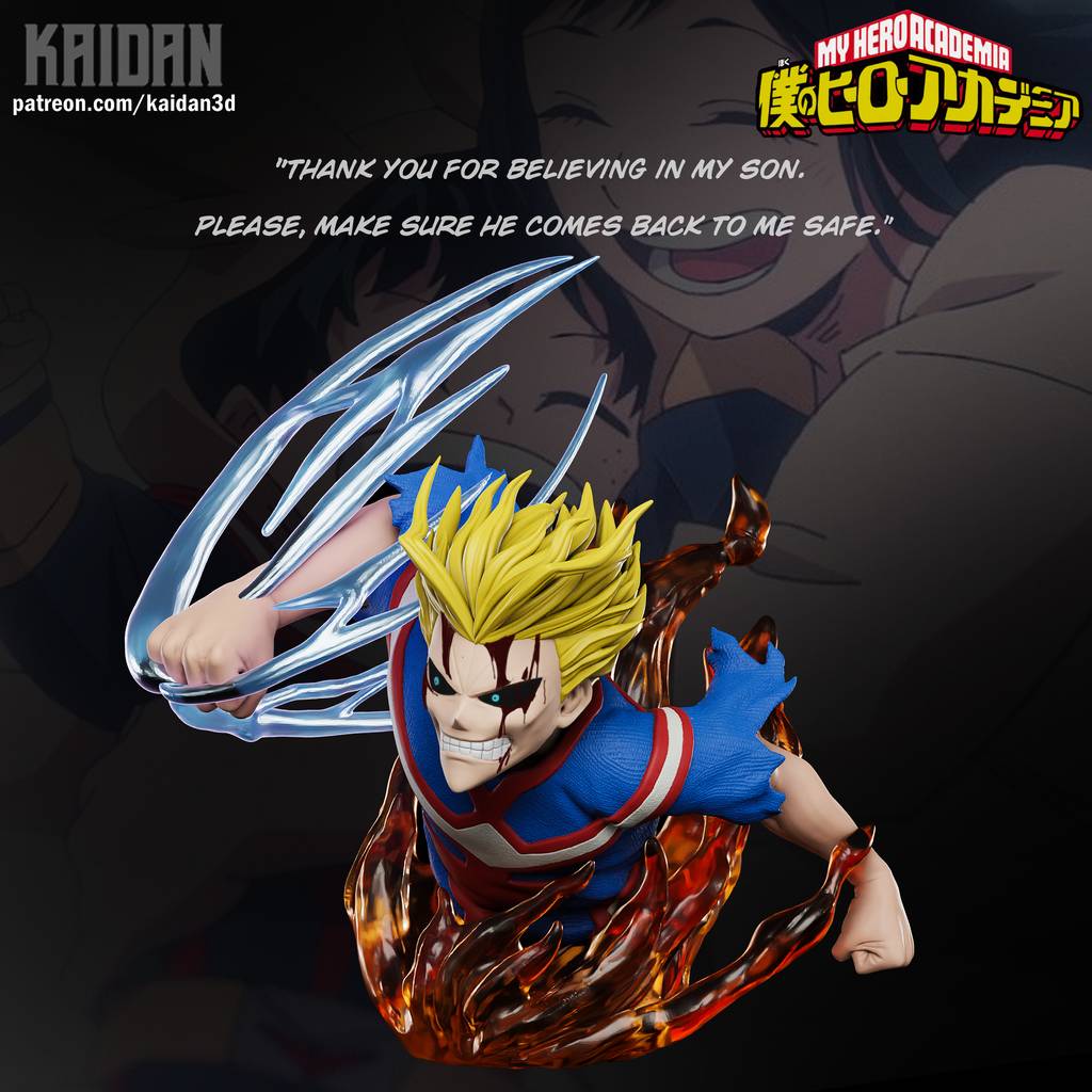 P站图纸印象馆 Kaidan 欧鲁迈特对战All For One Kaidan 欧鲁迈特对战All For One