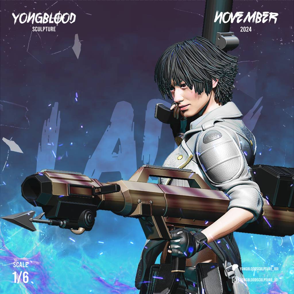 P站图纸印象馆 Yongblood Sculpture 鬼泣 蕾蒂 Yongblood Sculpture 鬼泣 蕾蒂