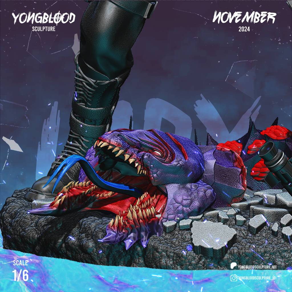 P站图纸印象馆 Yongblood Sculpture 鬼泣 蕾蒂 Yongblood Sculpture 鬼泣 蕾蒂