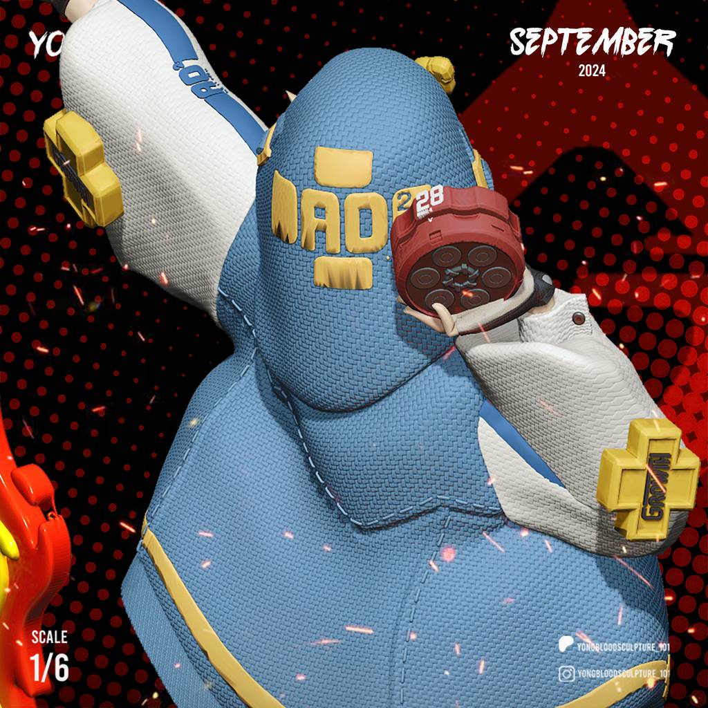 P站图纸印象馆 Yongblood Sculpture 罪恶装备 布里吉特 Yongblood Sculpture 罪恶装备 布里吉特